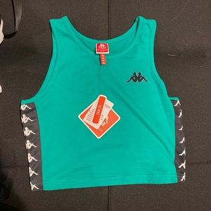 Kappa green emerald tank top